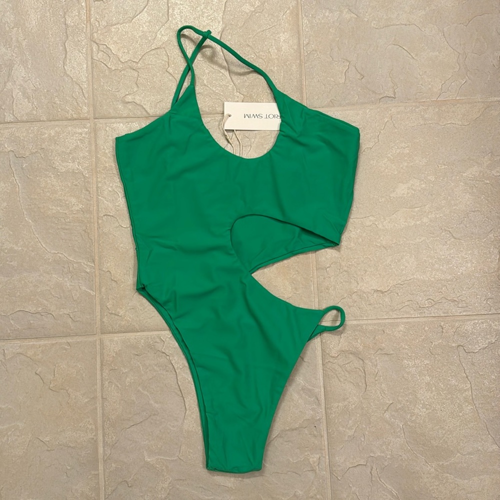 Riot swim Blaise one piece green